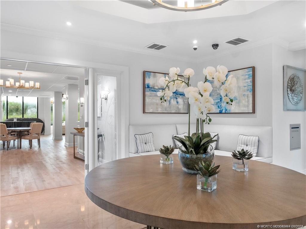 8800 South Ocean Drive, Unit 905 Jensen Beach, FL 34957 - Photo 60 of 67 a view of a dining room with furniture