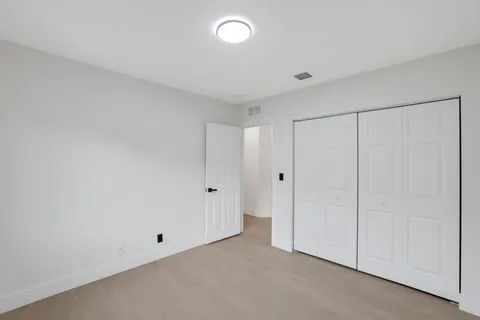 a house view with garden space