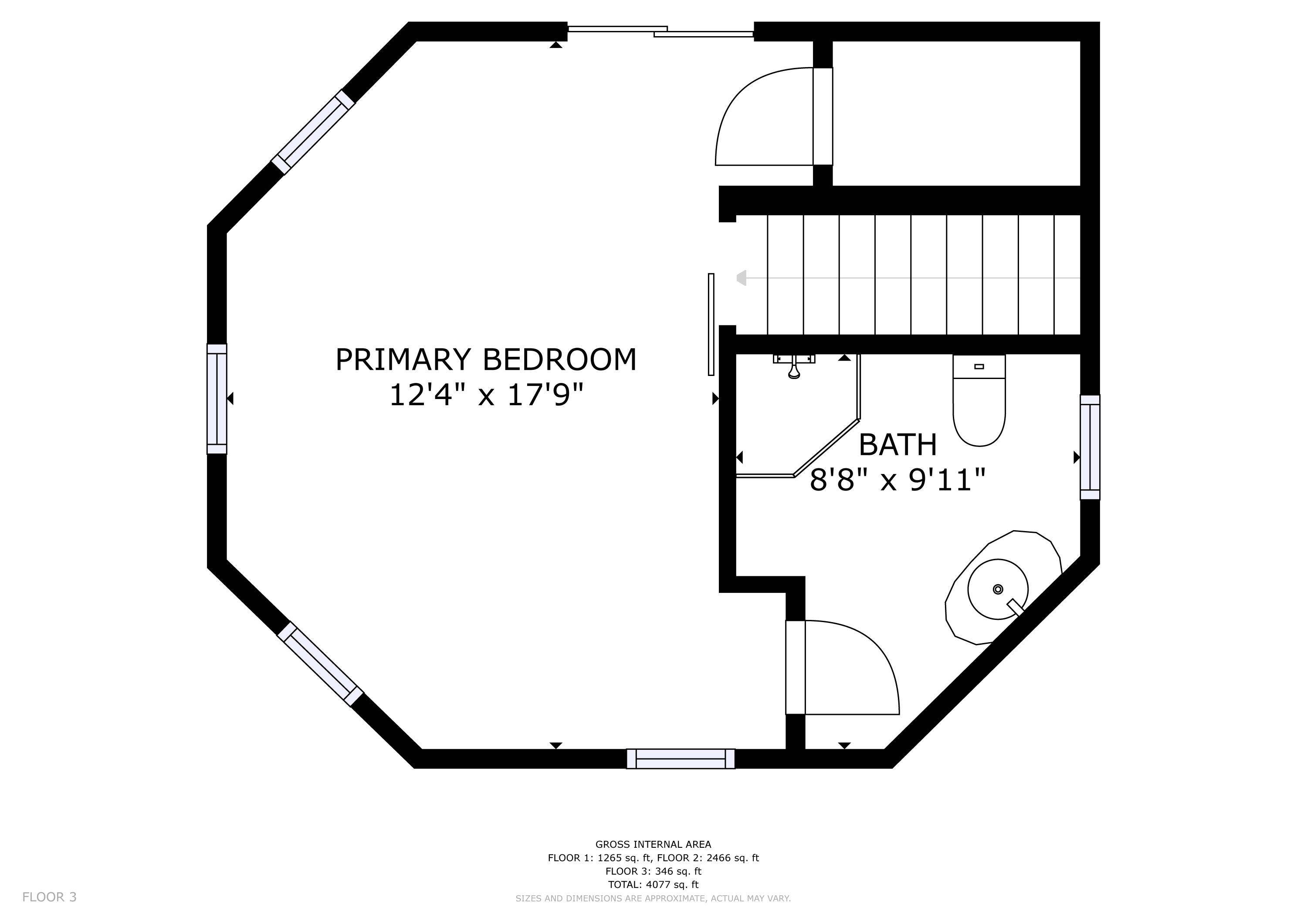 48 Gurney Hill Road Hope, ME 04847 - Photo 38 of 39 Secon Floor Plan