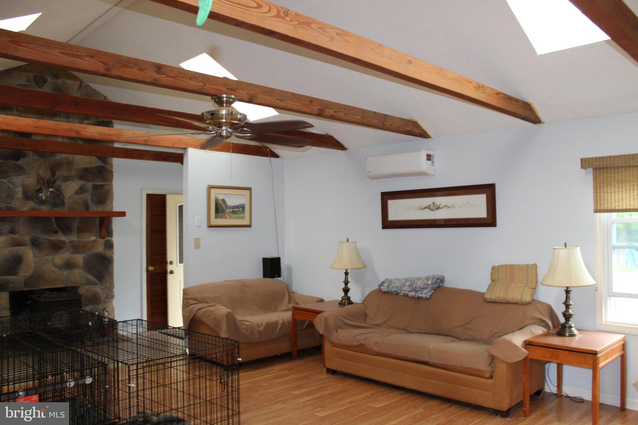 264 North Hayfield Road Winchester, VA 22603 - Photo 2 of 62 Great Hall beams, skylights, enticing atmosphere