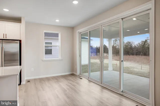 a view of a room with window