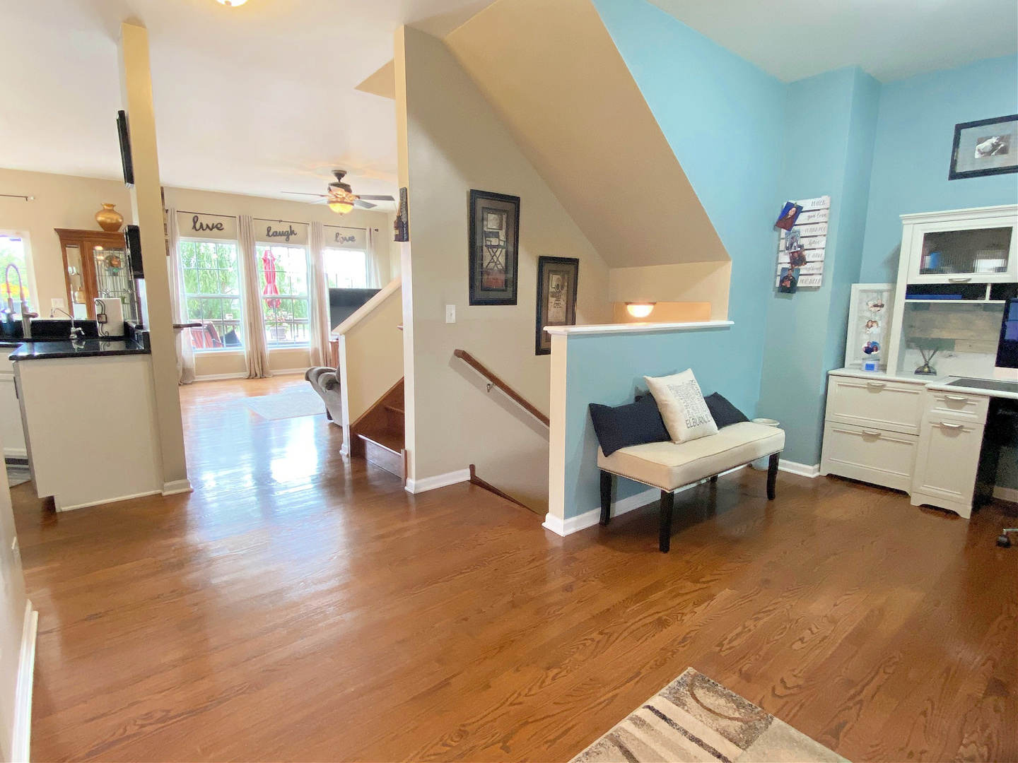 1197 Freedom Road Elburn, IL 60119 - Photo 2 of 31 a living room with furniture and a table