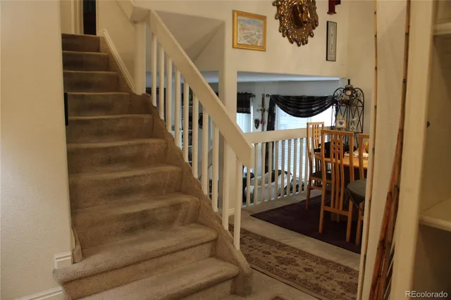 view of a dining room with furniture