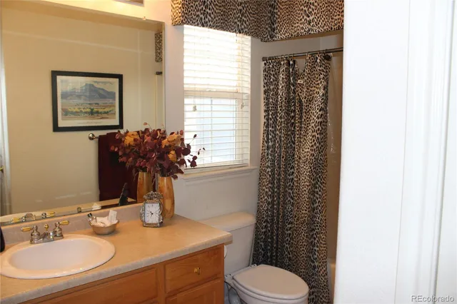 a bathroom with a shower a toilet and a sink