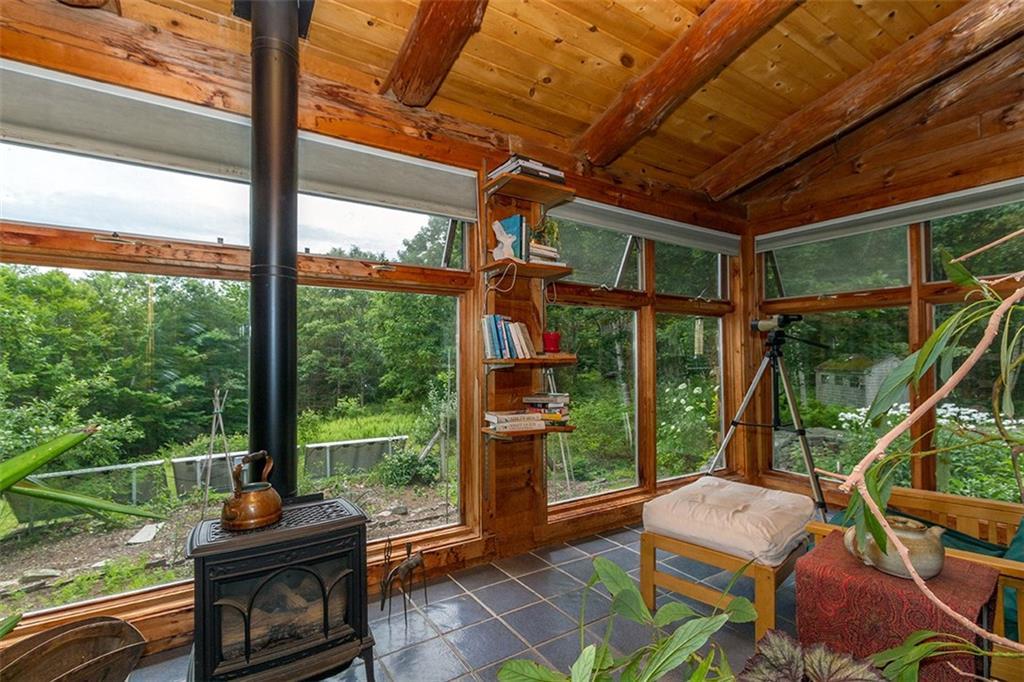 1396 West Appleton Road Appleton, ME 04862 - Photo 13 of 35 View from the sunroom overlooking...