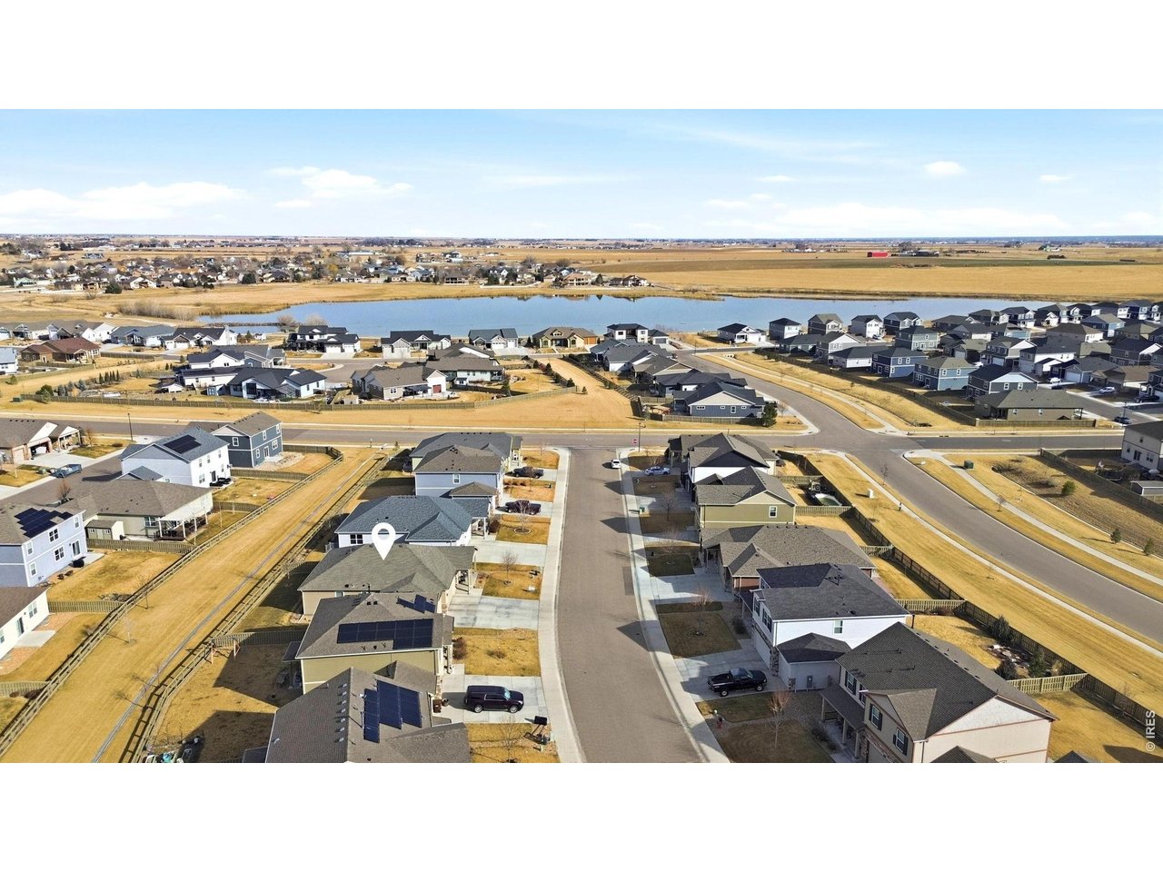 512 Buckrake Street Severance, CO 80550 - Photo 30 of 41 an aerial view of a city