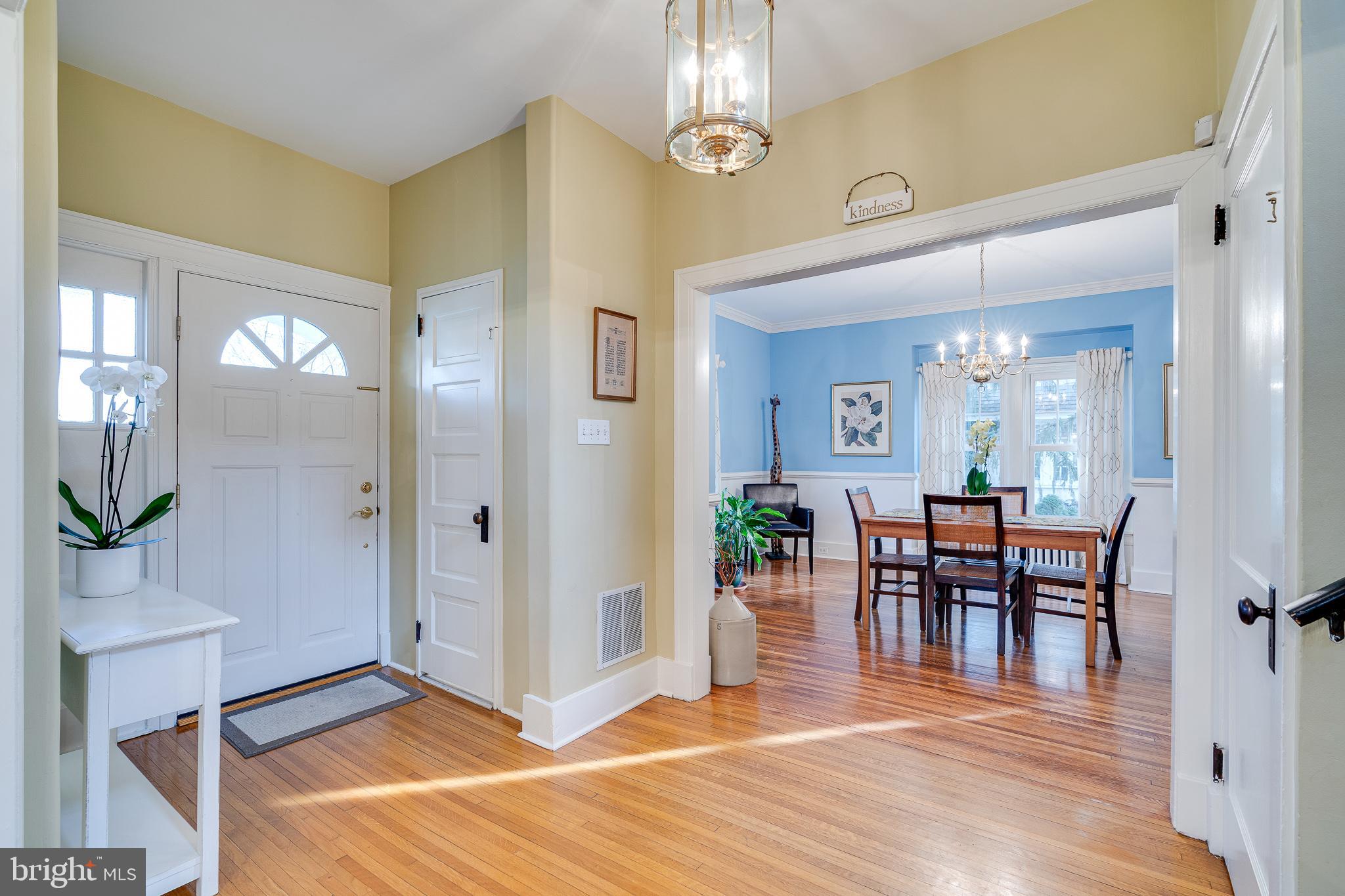 200 Cornell Avenue Swarthmore, PA 19081 - Photo 4 of 42 Front Entry with Powder Room