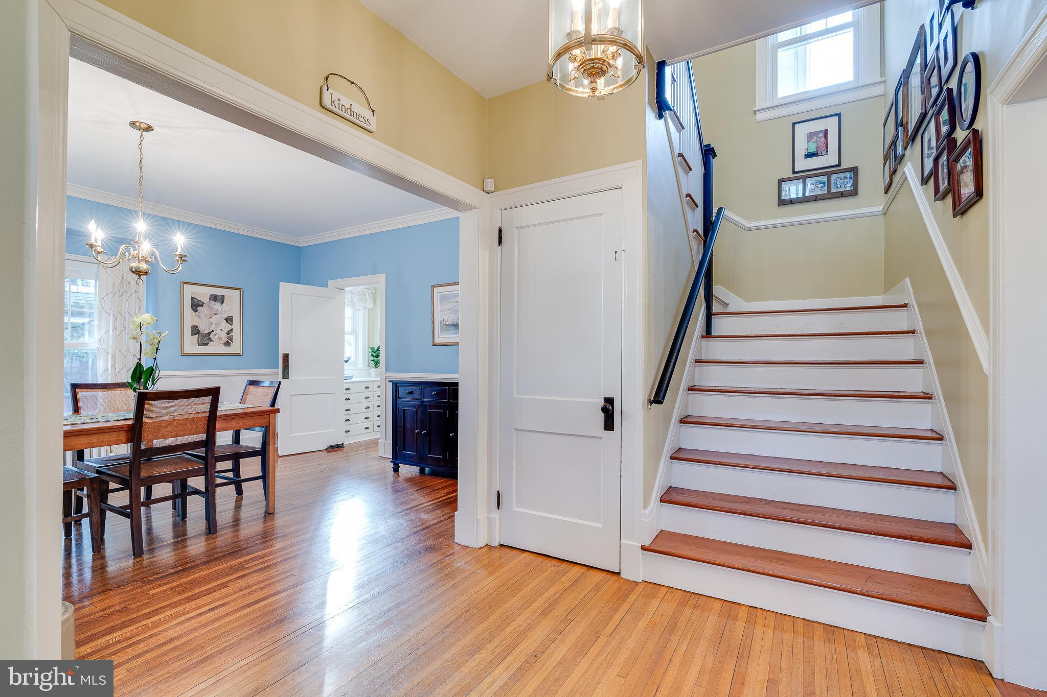 200 Cornell Avenue Swarthmore, PA 19081 - Photo 7 of 42 Center Hall with DR to Left