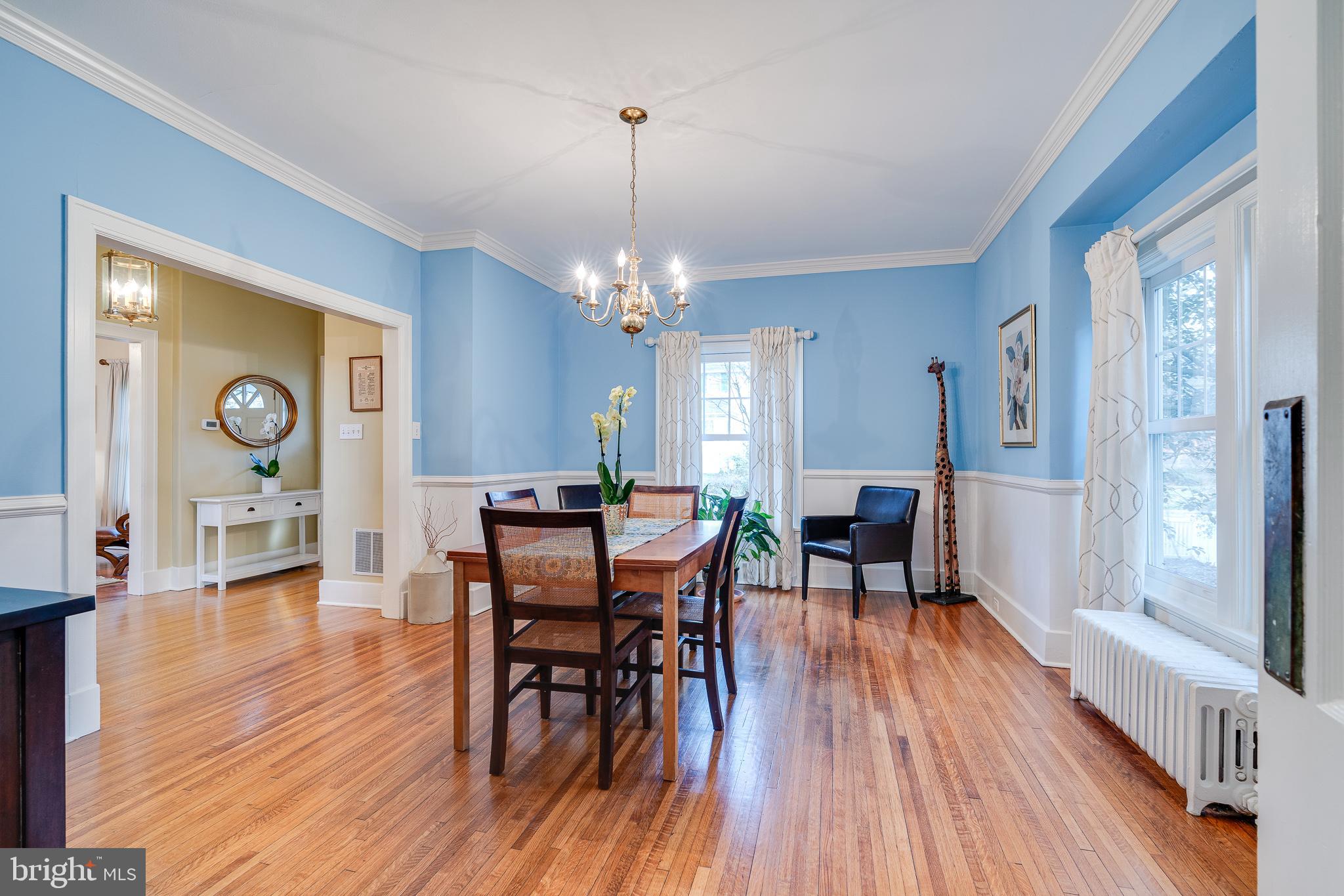 200 Cornell Avenue Swarthmore, PA 19081 - Photo 8 of 42 DR with hardwood floors