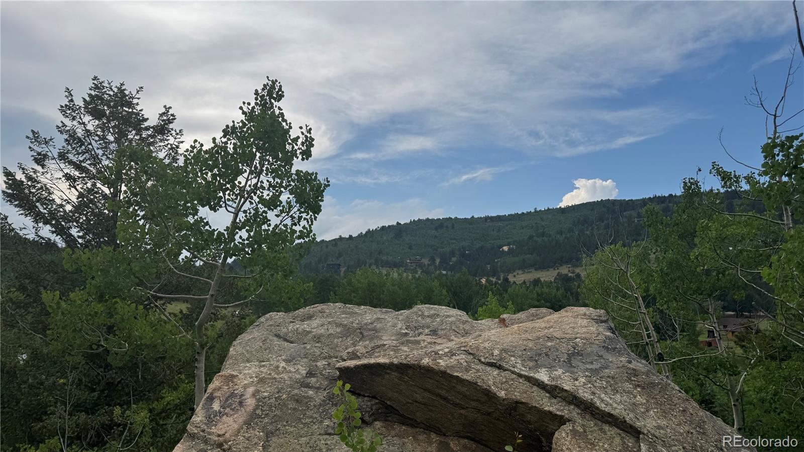 7 Virginia Canyon Road Central City, CO 80427 - Photo 19 of 27 a view of a backyard
