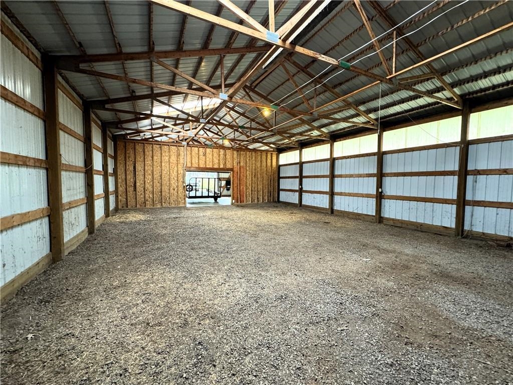 9018 North Anderson Road Hayward, WI 54843 - Photo 31 of 42 Garage featuring metal wall