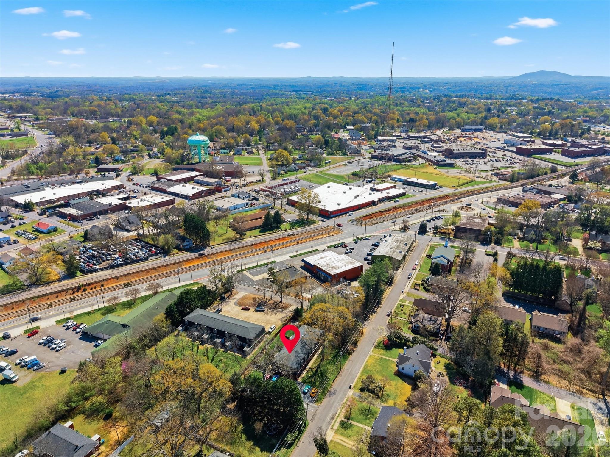 414 7th Street Northeast, Unit 2 Hickory, NC 28601 - Photo 34 of 36 an aerial view of a city