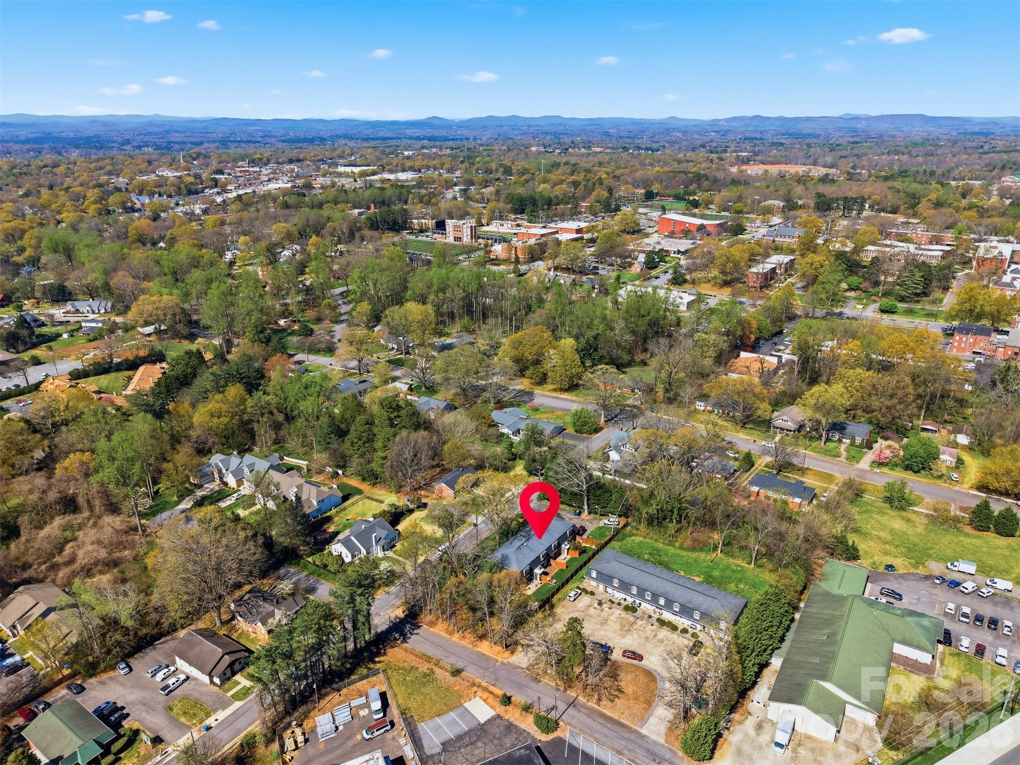 414 7th Street Northeast, Unit 2 Hickory, NC 28601 - Photo 35 of 36 an aerial view of a city
