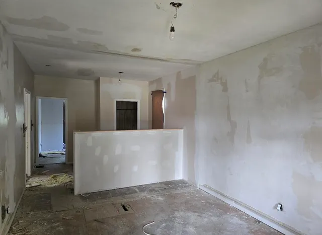 a view of a living room