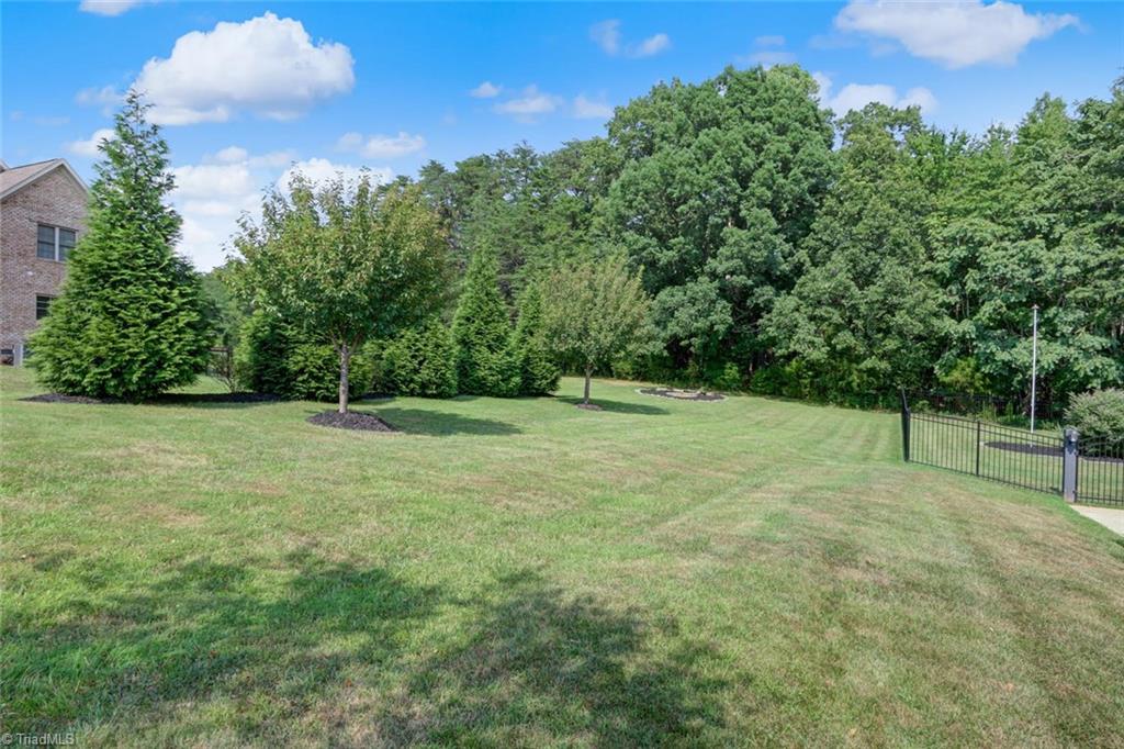 7772 Sutter Road Greensboro, NC 27455 - Photo 28 of 30 YES, all of this is part of the yard as well! Notice the fire pit to the back of the lot!