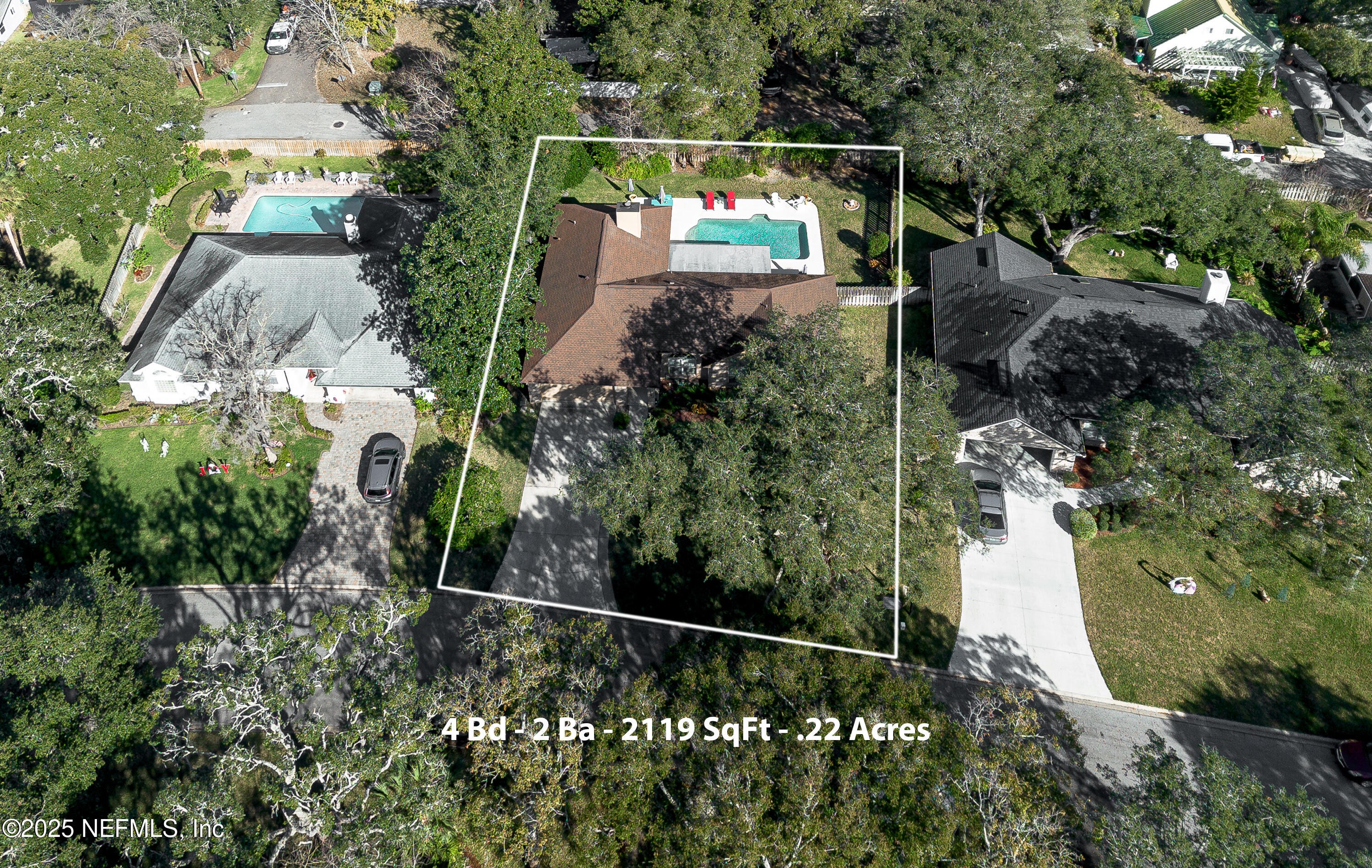 2021 Marye Brant Loop North Neptune Beach, FL 32266 - Photo 41 of 45 Ext Lot Front