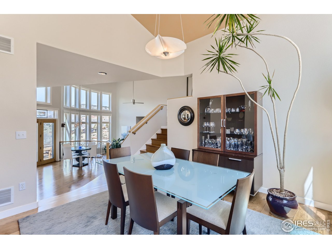 814 Mountain View Drive Lyons, CO 80540 - Photo 8 of 36 a dining room with furniture and window