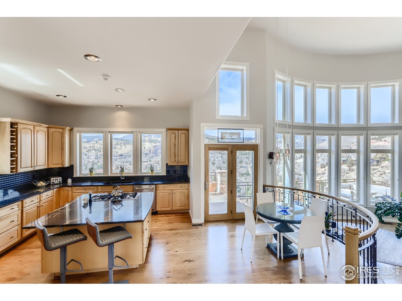 814 Mountain View Drive Lyons, CO 80540 - Photo 9 of 36 a living room with furniture and a large window