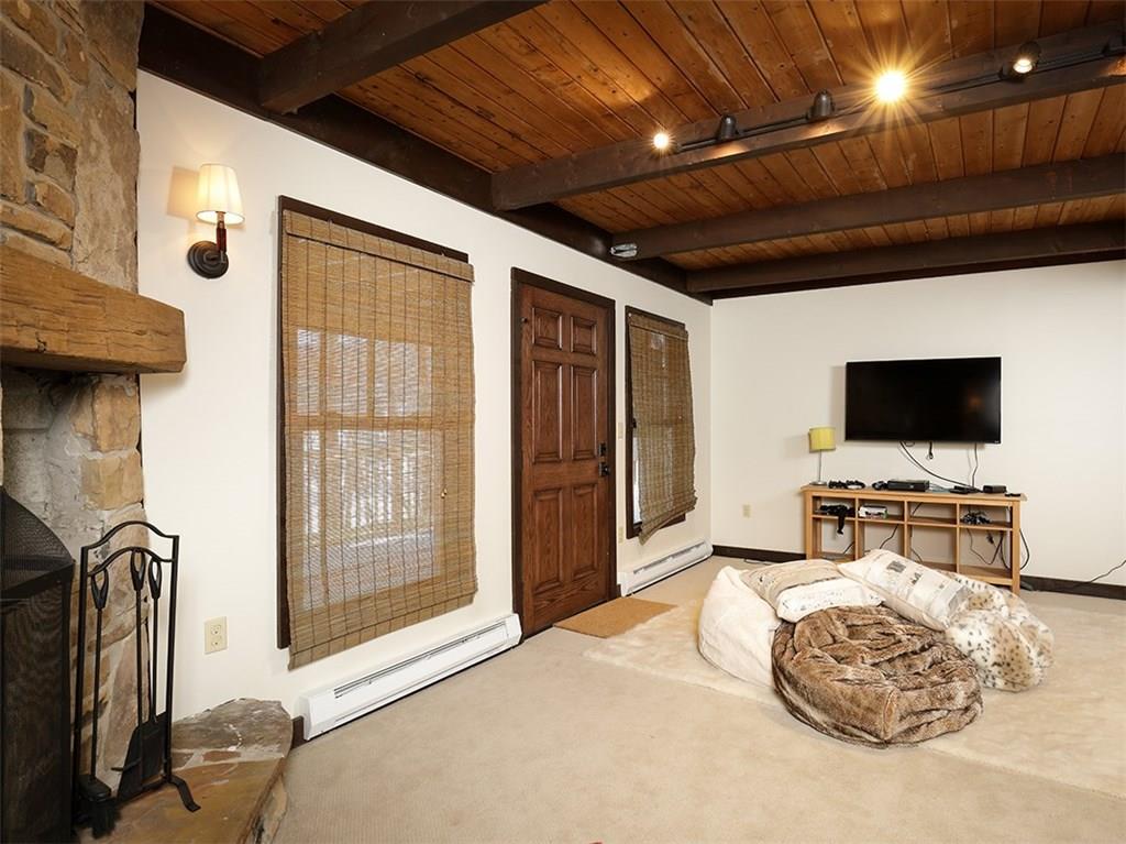 250 Imperial Road Hidden Valley, PA 15502 - Photo 17 of 25 Lower level family room with door to patio.
