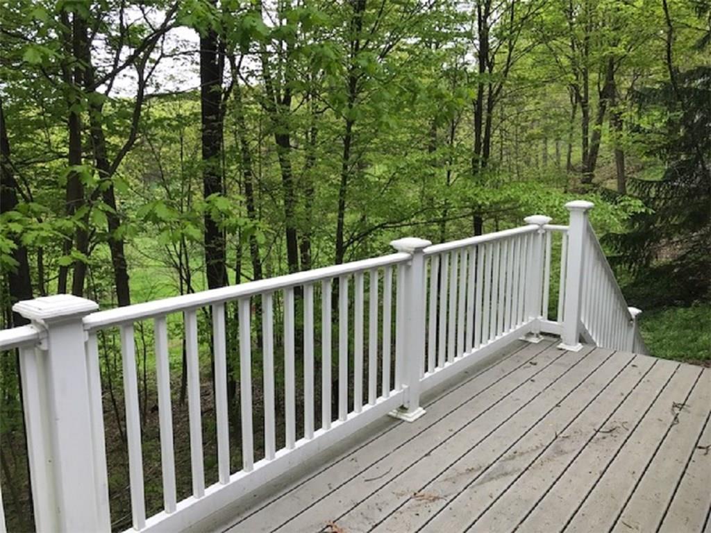 250 Imperial Road Hidden Valley, PA 15502 - Photo 23 of 25 Composite deck and railing...NO Maintenance! Yahoo! Stairs lead to slopes!