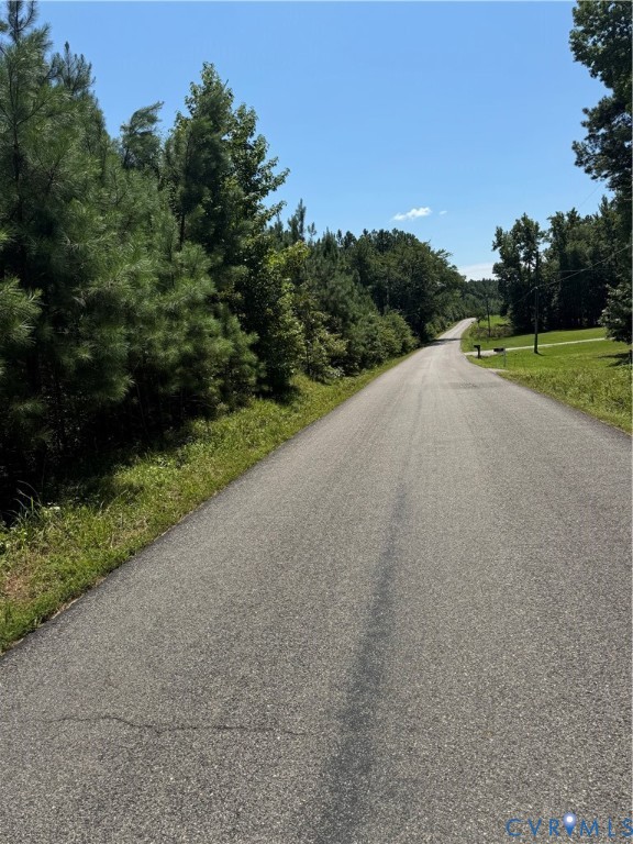 0 Lawyers Road Prince George, VA 23875 - Photo 1 of 3 View of asphalt street with a forest view
