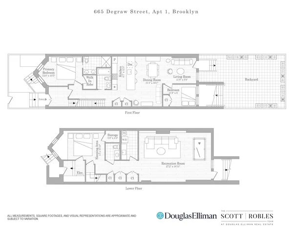 $2,850,000 | 665 Degraw Street, Unit 1 | Park Slope