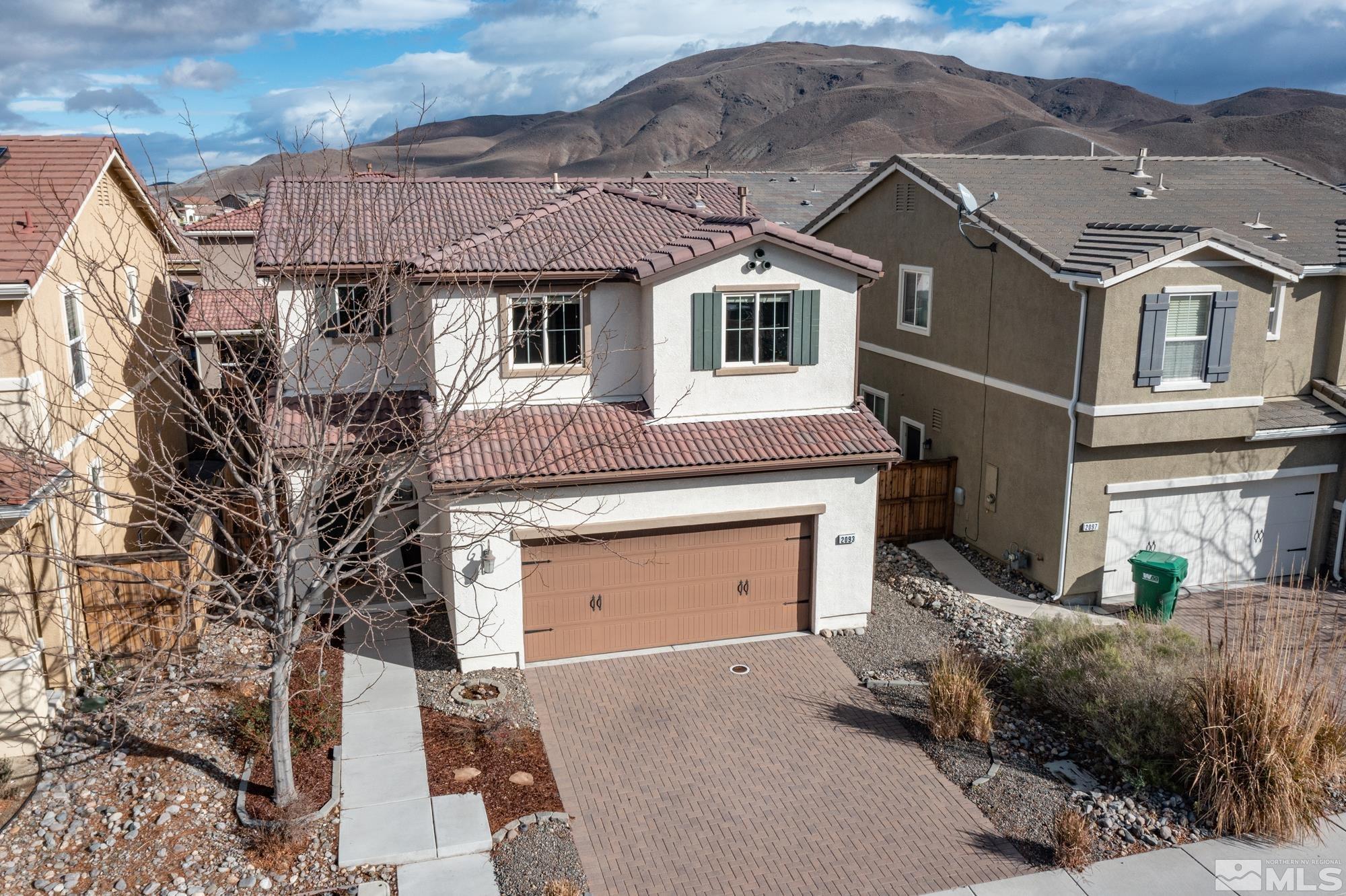 2093 Waterhouse Road Reno, NV 89521 - Photo 30 of 30 a front view of a house with a garage
