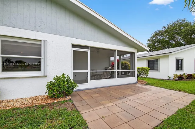 a view of a golf course