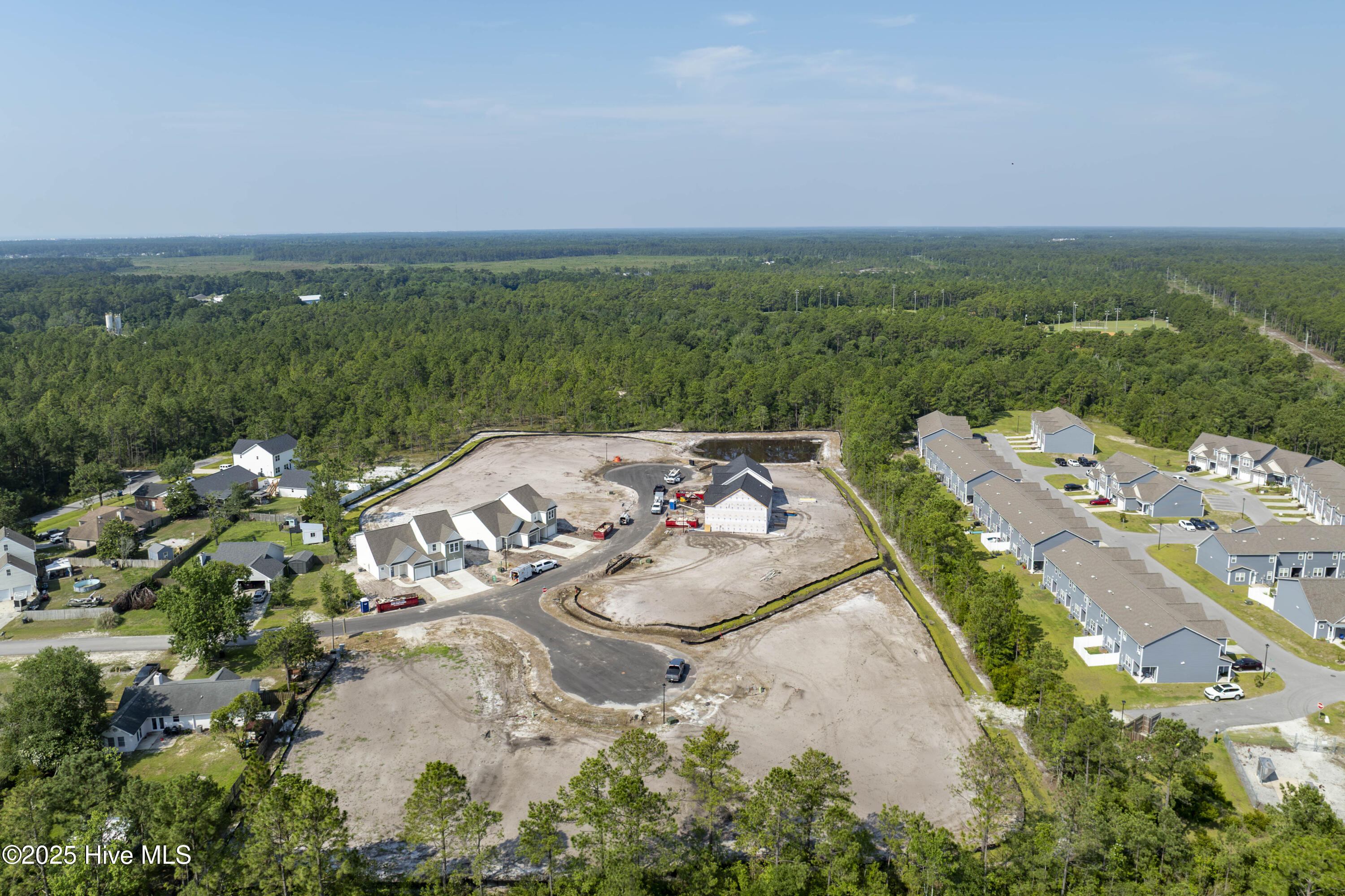 205 Sandpiper Place Holly Ridge, NC 28445 - Photo 22 of 25 Coastal Village Town Homes - Aerials - E