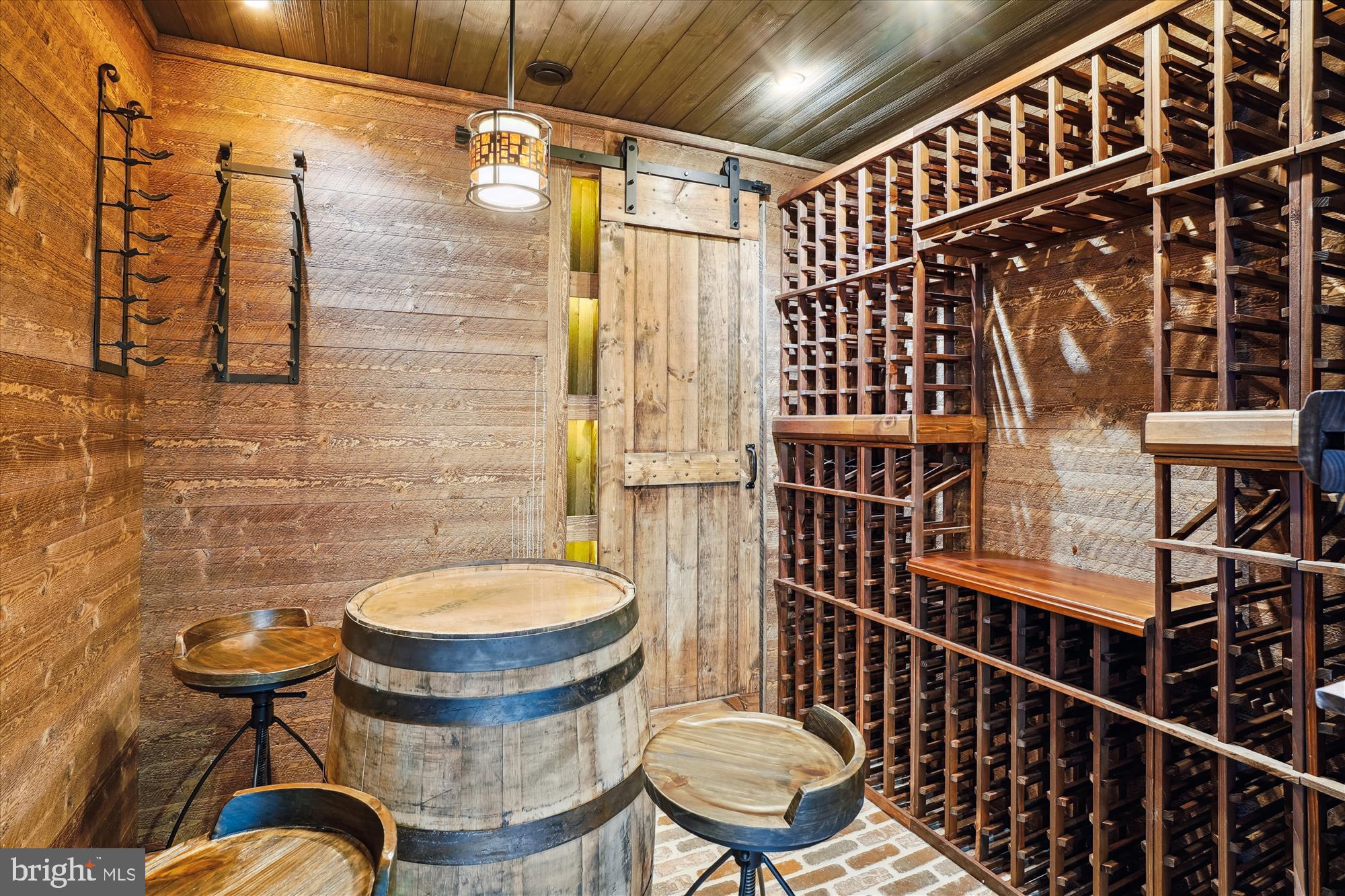 302 Tschiffely Square Road Gaithersburg, MD 20878 - Photo 52 of 77 Wine tasting room w/ custom wine storage