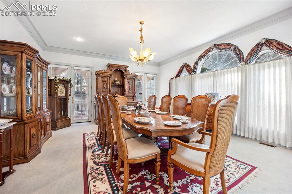 15 Mirada Road Colorado Springs, CO 80906 - Photo 15 of 50 Dining Room with walk out