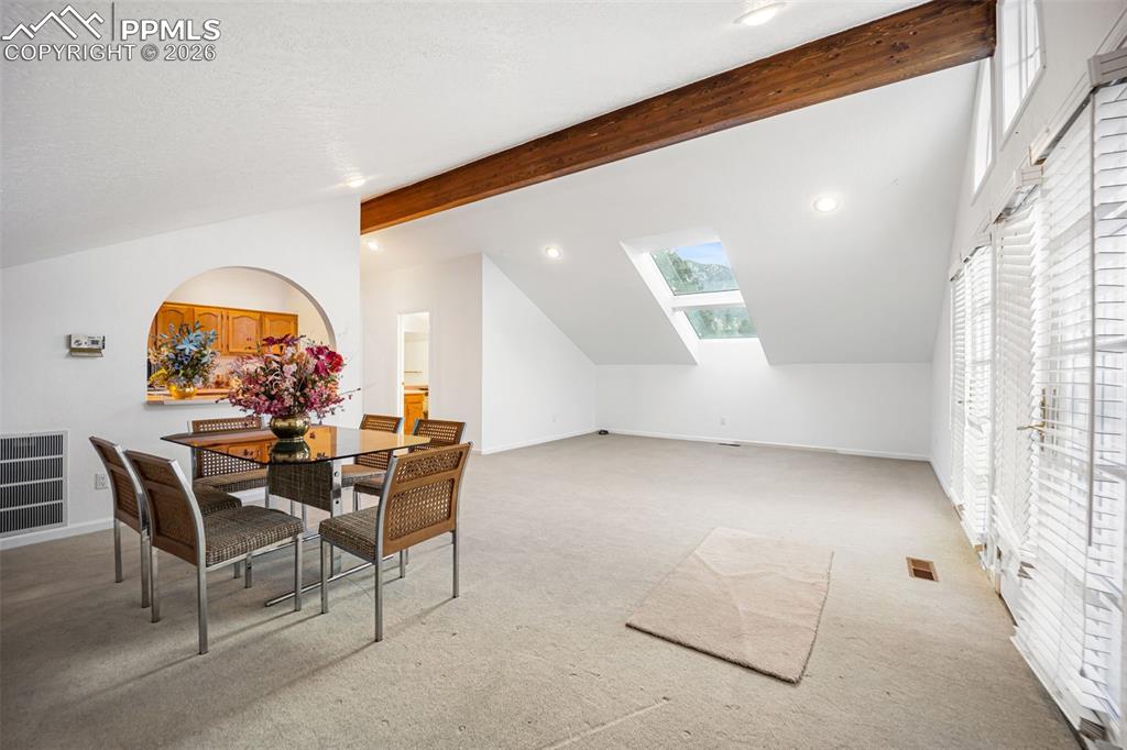15 Mirada Road Colorado Springs, CO 80906 - Photo 30 of 50 Guest House Dining Room and view of living room