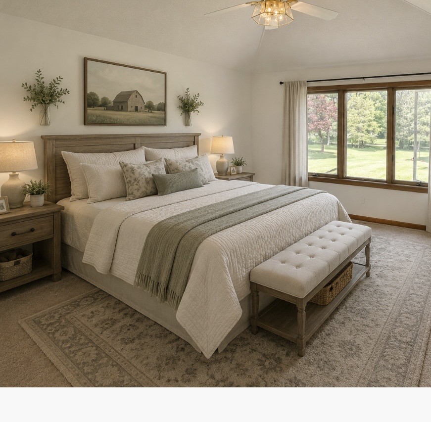 4739 South Ayers Road Newstead, NY 14001 - Photo 40 of 50 primary bedroom virtually staged