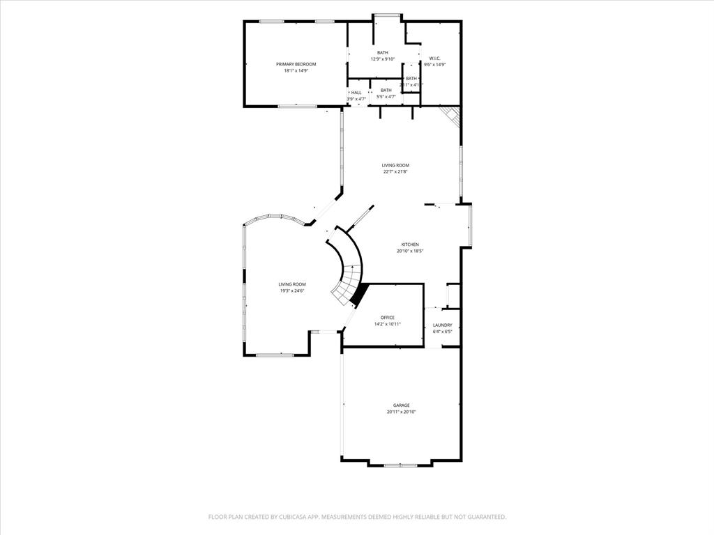 8708 Rugby Road Irving, TX 75063 - Photo 39 of 39 Floor plan