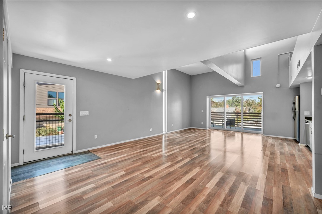 343 Mt Rose Street Reno, NV 89509 - Photo 44 of 46 a view of empty room with wooden floor and fan