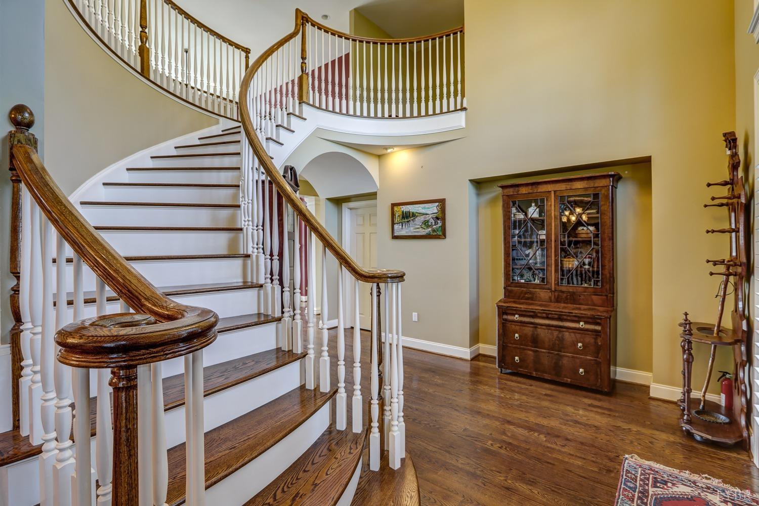 107 Emory Way Amherst, VA 24521 - Photo 44 of 84 a view of entryway with wooden floor and a front door