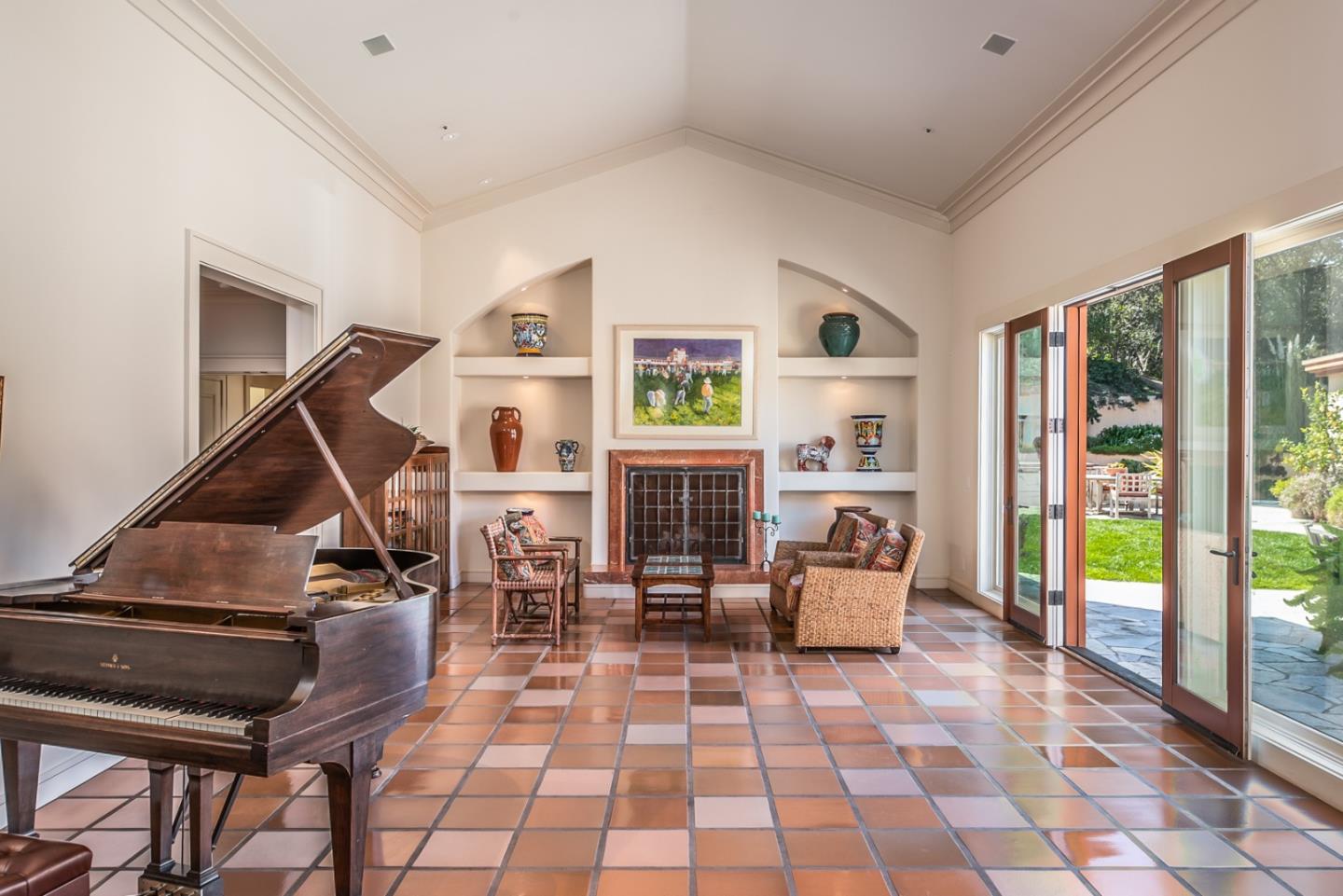 14550 Castlerock Road Salinas, CA 93908 - Photo 14 of 50 a living room with furniture and a floor to ceiling window