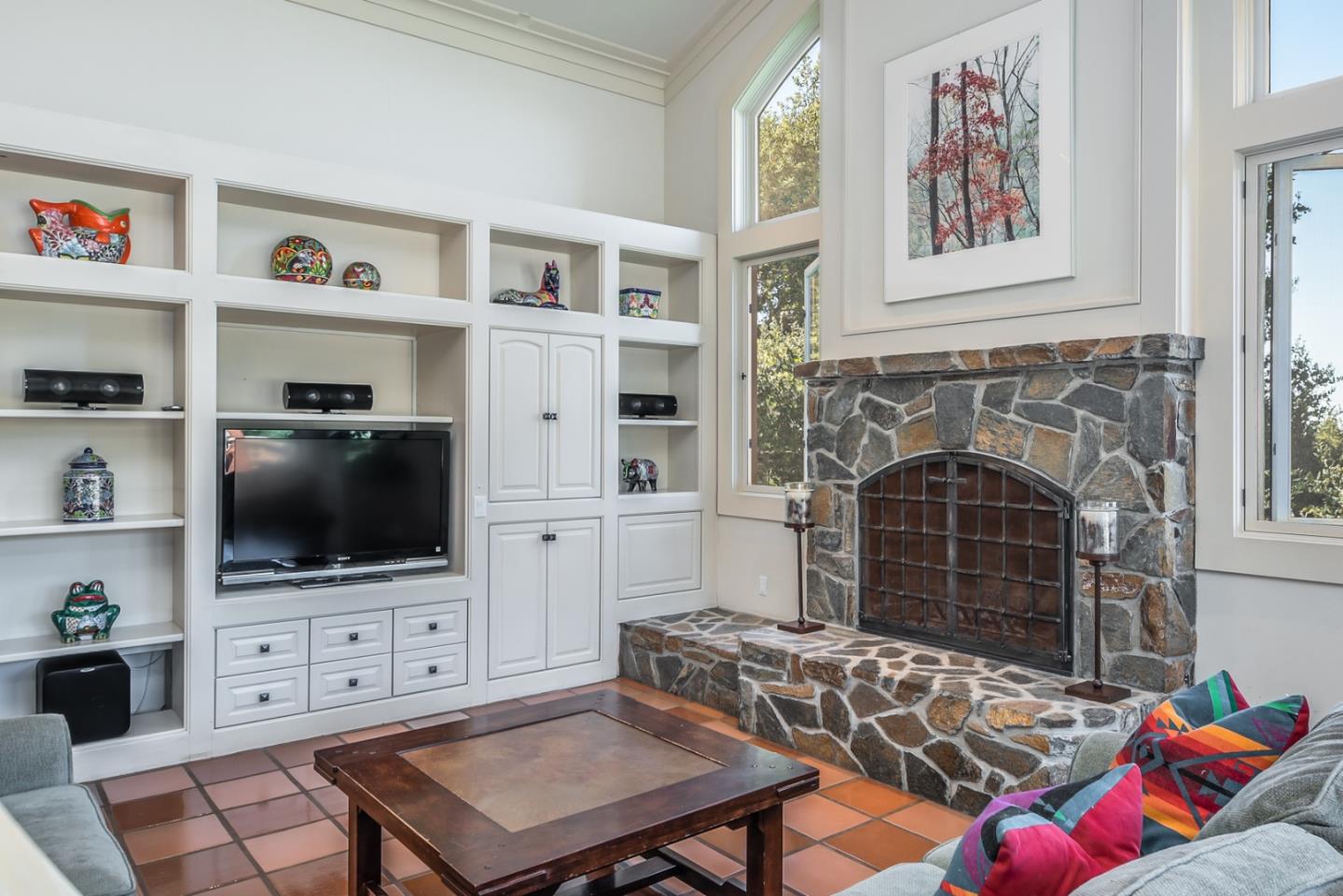14550 Castlerock Road Salinas, CA 93908 - Photo 44 of 50 a living room with furniture and a flat screen tv