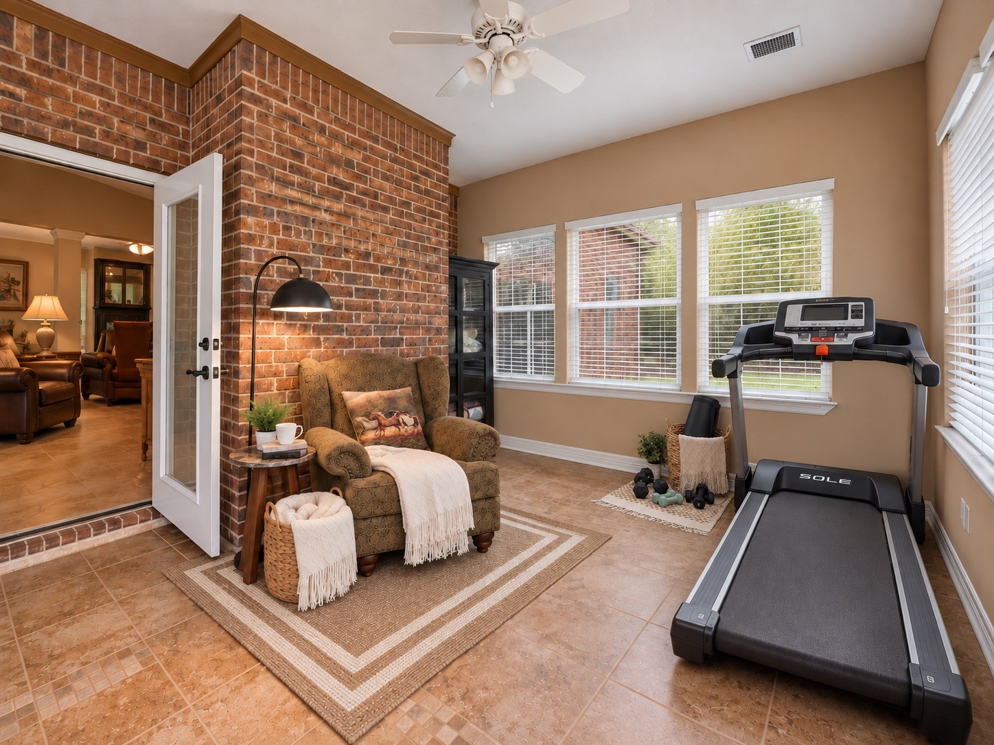 21015 Angus Drive Cleveland, TX 77328 - Photo 34 of 46 virtual staging of the sunroom