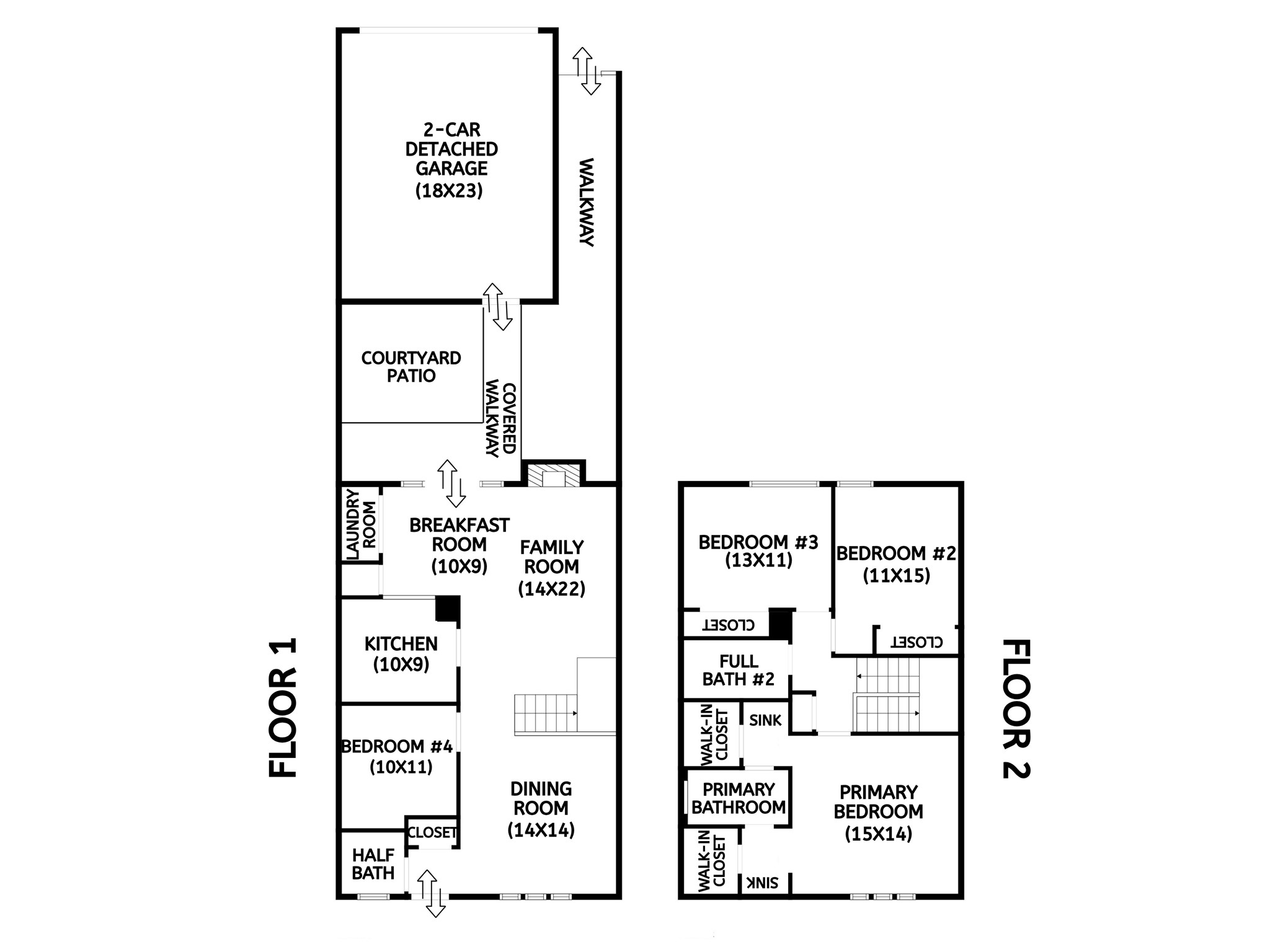 57 South Bachelor Button Street Lake Jackson, TX 77566 - Photo 29 of 29 Floor Plan for Reference - Buyer to Verify Room Dimensions
