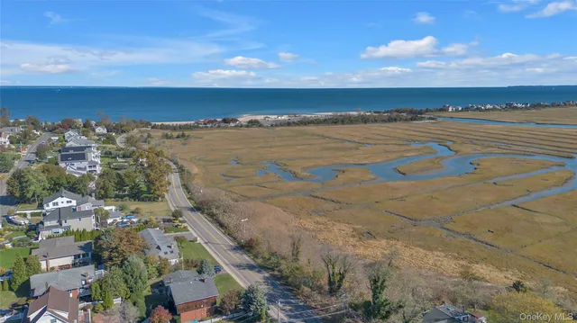 a view of an ocean and beach