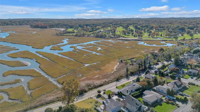 a view of city and ocean