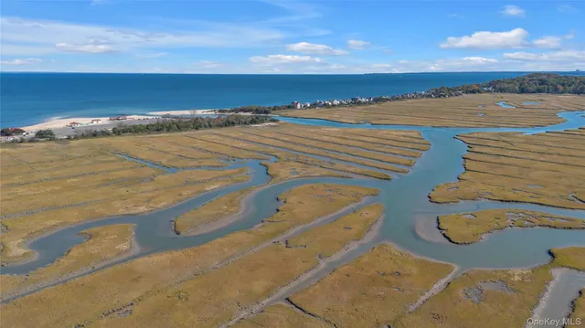 a view of city and ocean