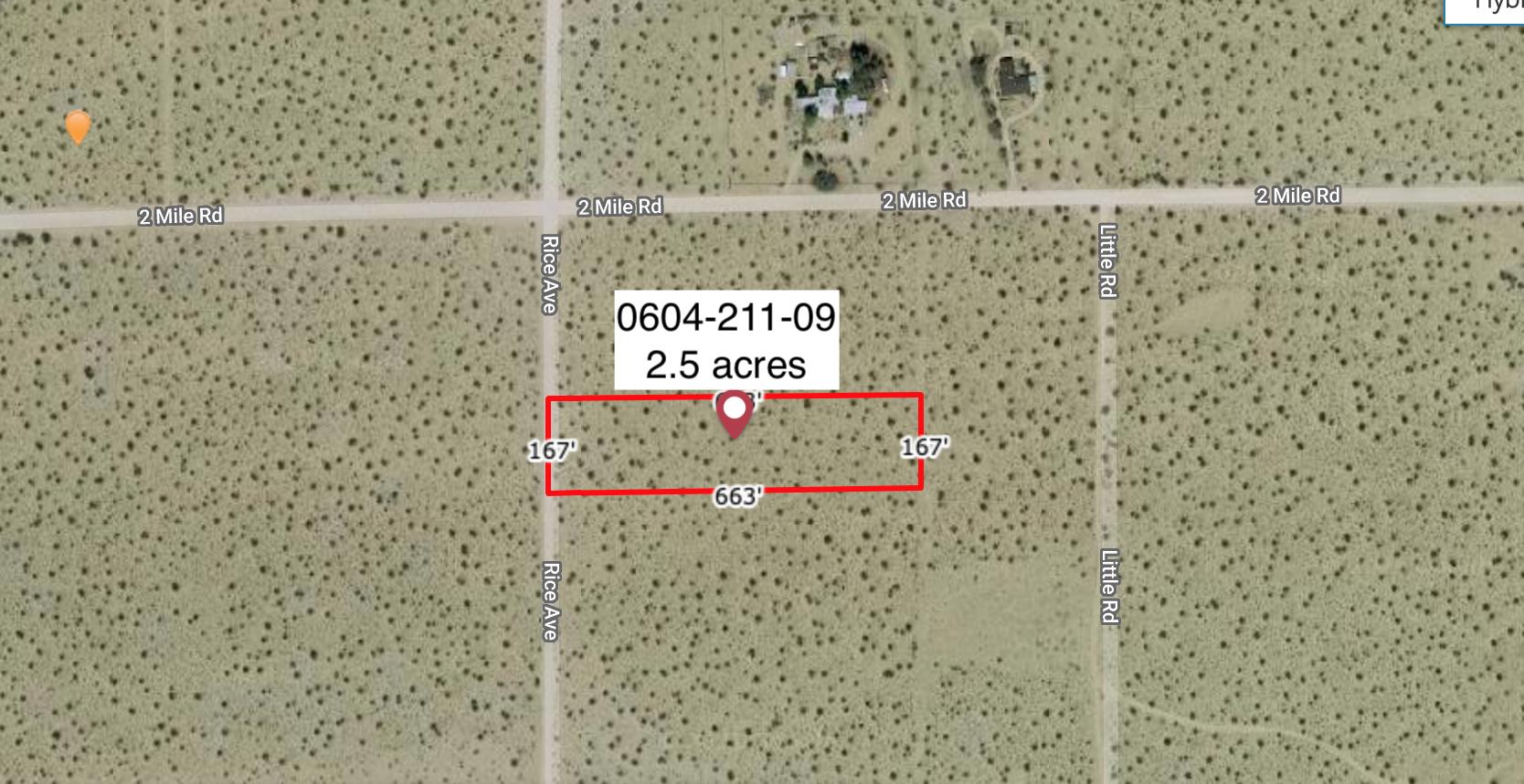 2.5 Acres On Rice Nr Two Mile Road Joshua Tree, CA 92252 - Photo 1 of 2 a bathroom with a shower and a sink