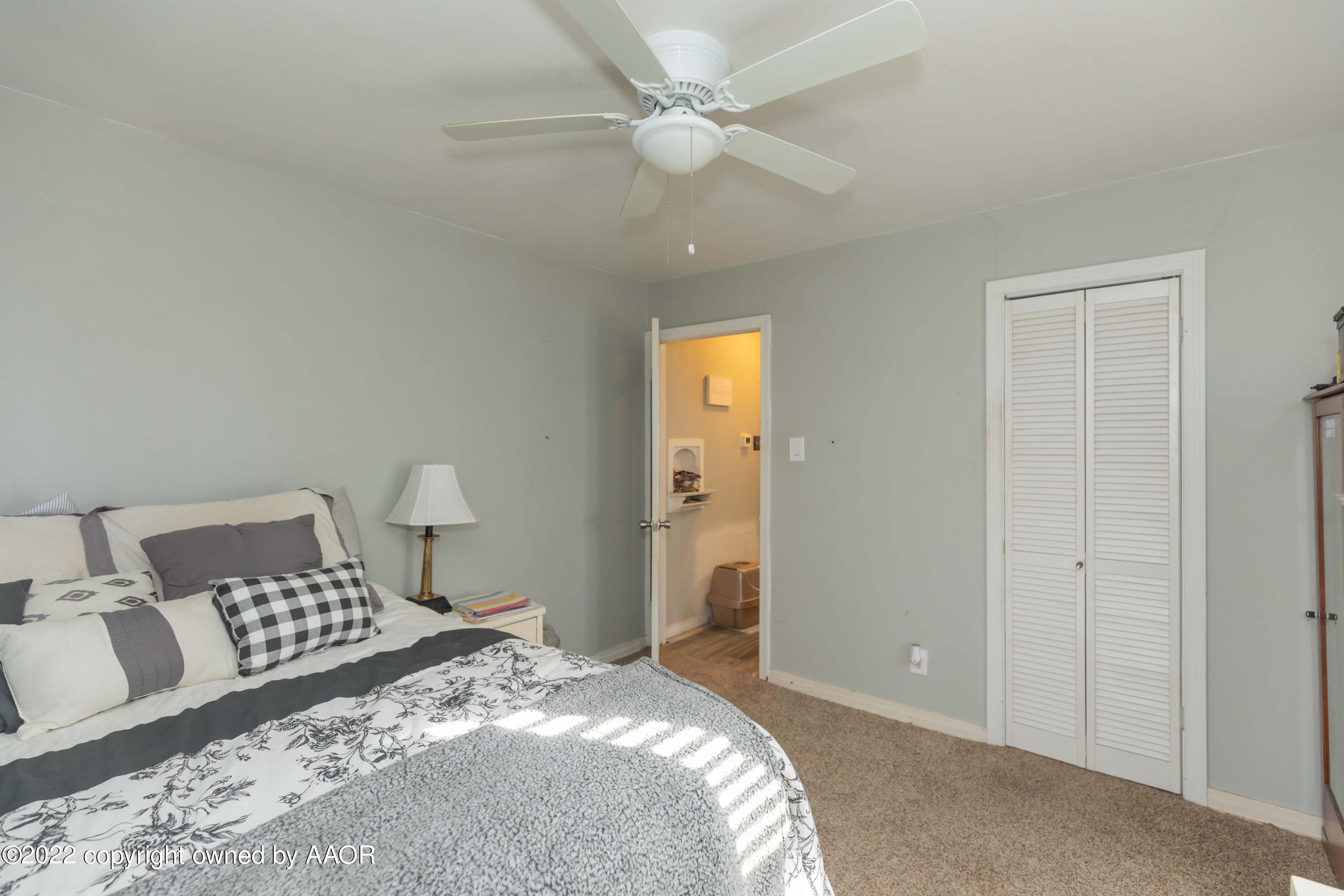 4225 South Jackson Street Amarillo, TX 79110 - Photo 11 of 21 BEDROOM 1 VIEW 3