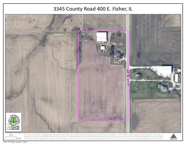 $389,900 | 3345 County Road 400 East, Fisher, IL 61843
