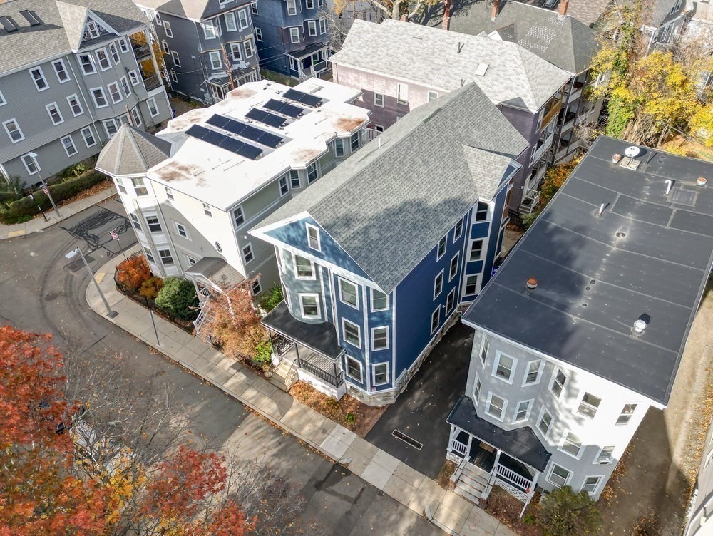97 Hillside Street Boston, MA 02120 - Photo 39 of 41 an aerial view of a house with balcony
