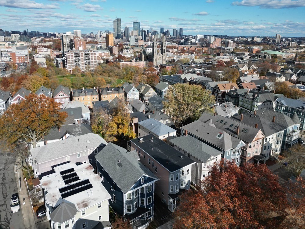 97 Hillside Street Boston, MA 02120 - Photo 40 of 41 an aerial view of a city
