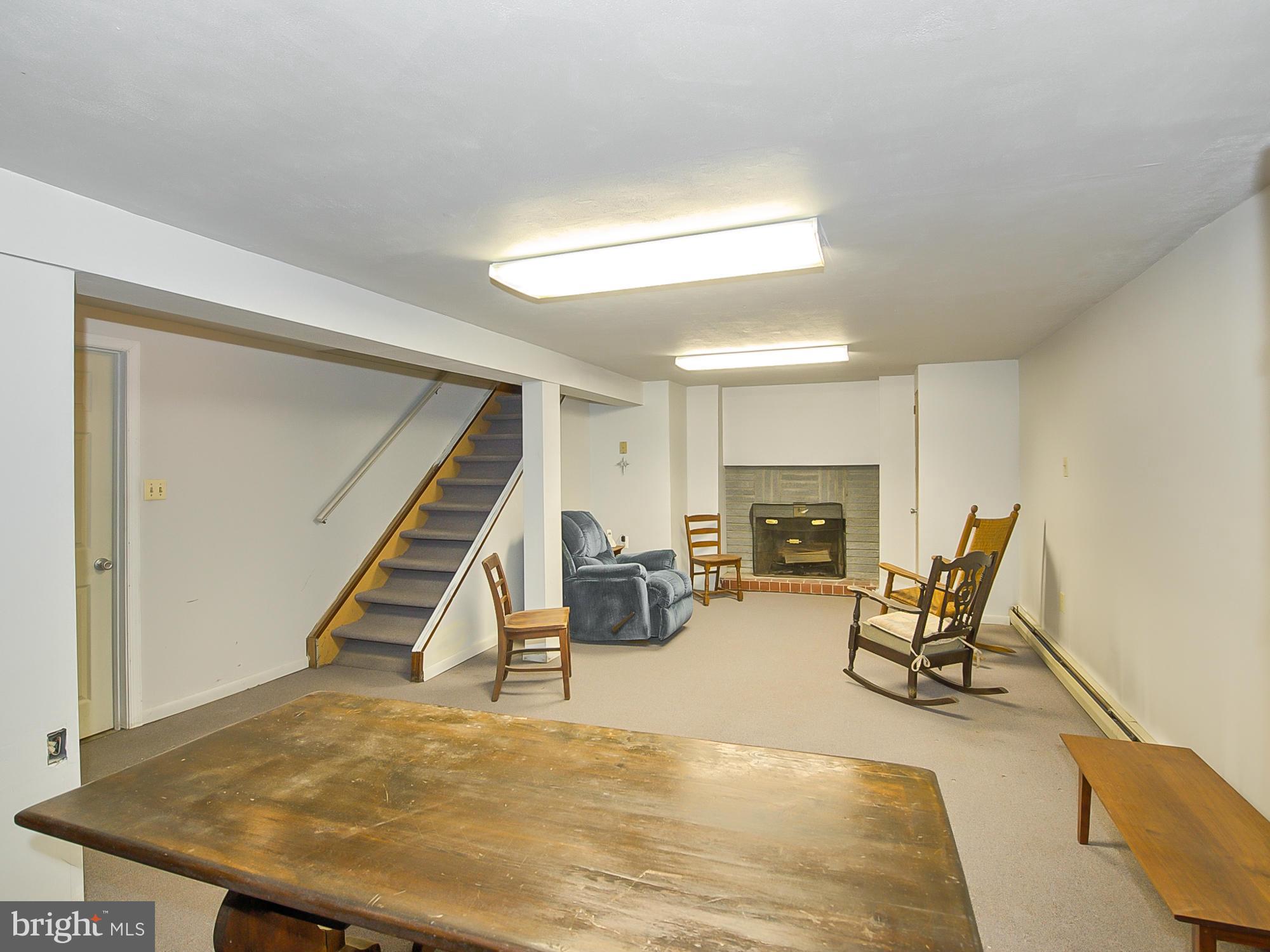 6502 Monarch Road Frederick, MD 21703 - Photo 19 of 30 Finished area- Unfinished area in back-Space!