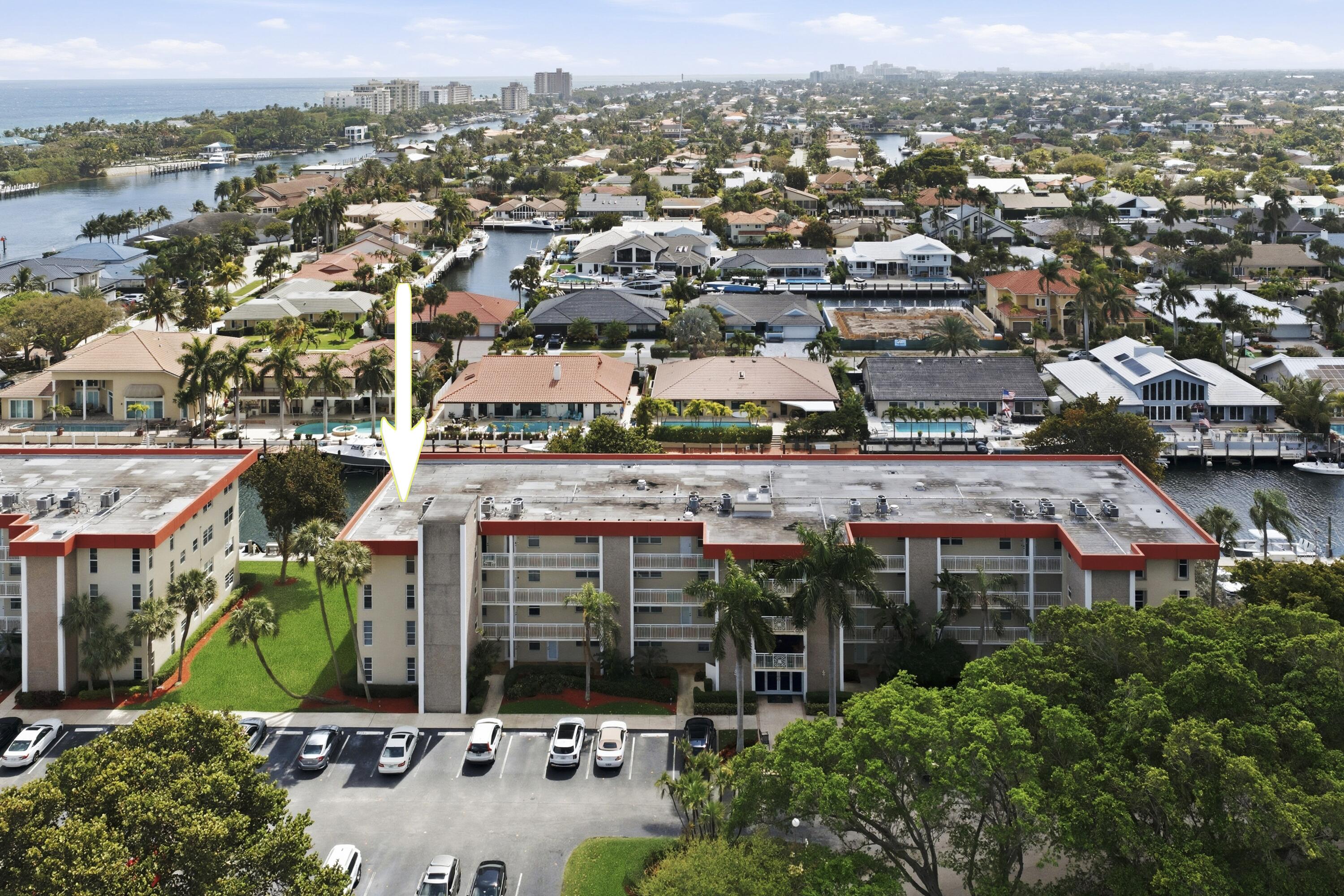 3000 Northeast 48th Court, Unit 406 Lighthouse Point, FL 33064 - Photo 26 of 34 3000_NE_48th_Ct_406_Lighthouse_Point_Aer